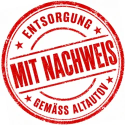 fachgerechte Autoverschrottung