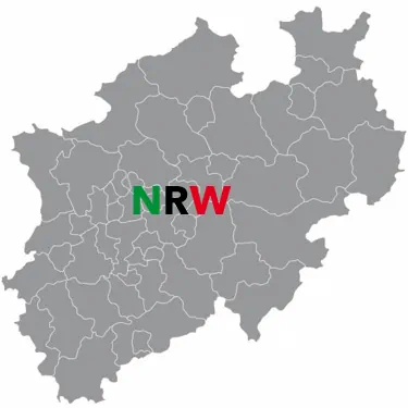 NRW Karte